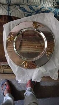 Trays And Dishes - Color: Silver