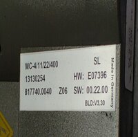 SCHNEIDER MC-4/11/22/400 SERVO DRIVE