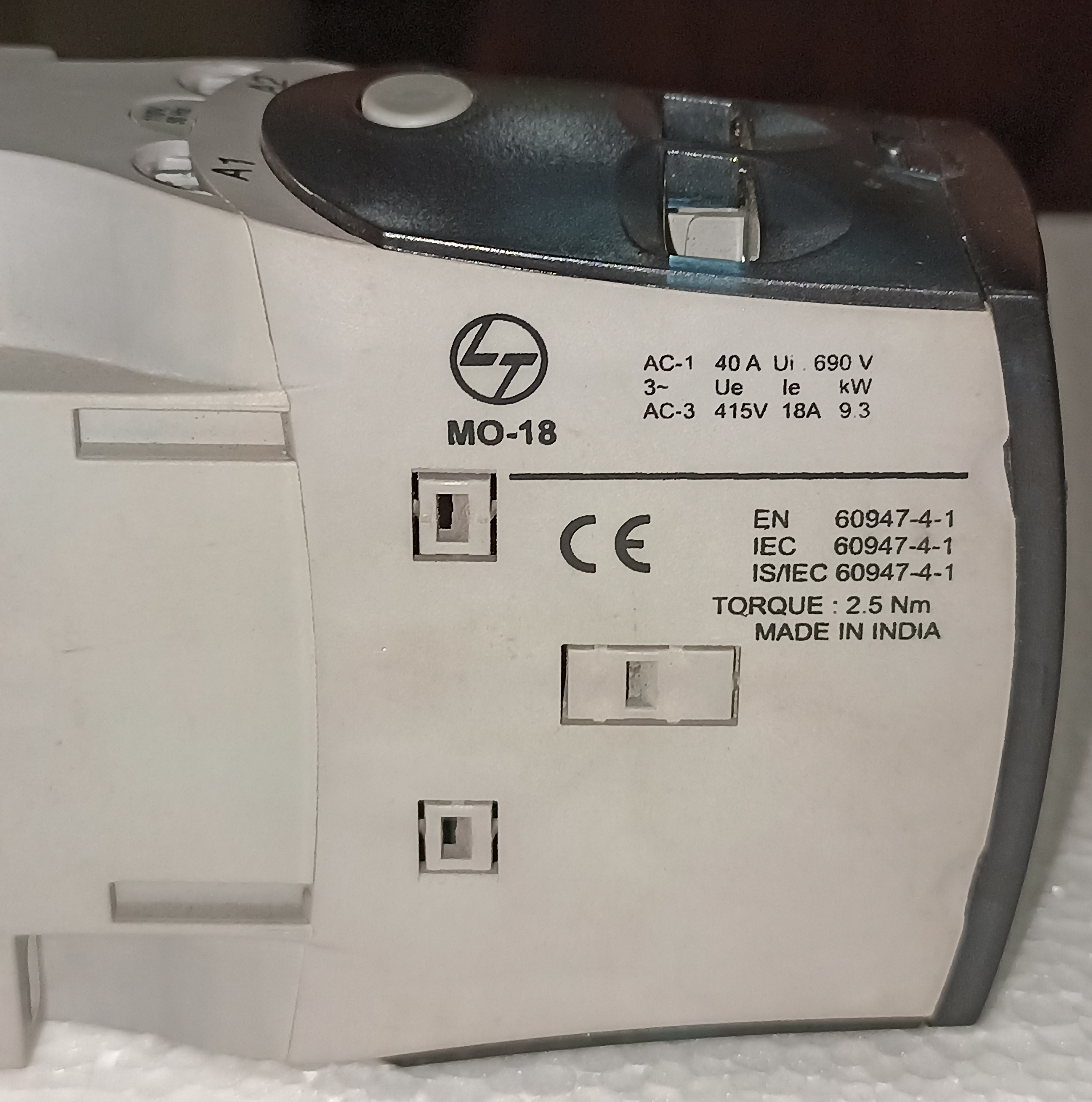 LT NEW MO-18 3 POLE CONTACTOR