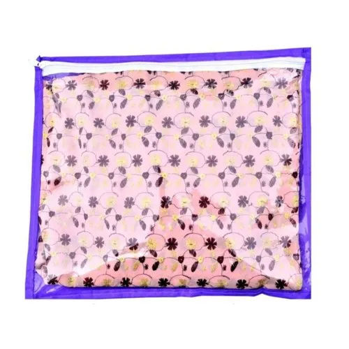 Rectangular Saree Packaging Bag Stand Up Pouch