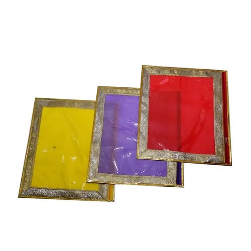PVC Saree Packaging Zipper Bag