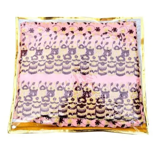 Printed PVC Saree Packaging Bag