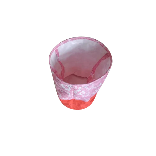Flower Print Laundry Bag