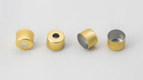 8 mm dental cartridges glass vial aluminium cap