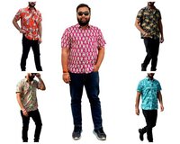 Men's Solid Color Cotton Blend Shirt - Full Sleeve, Available in Medium to 2XL Sizes, Breathable and Comfortable Fabric