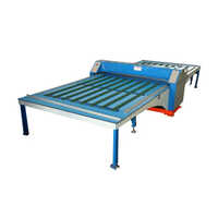 Blue Automatic Flat Bed Die Cut Punching Machine
