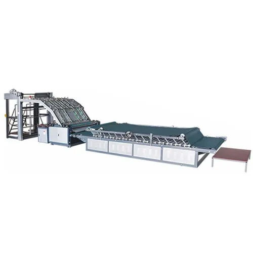 Grey Fully Automatic Flute Laminator Machine