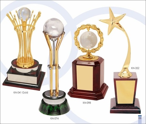 Trophies in Wood. Metal. Crystal