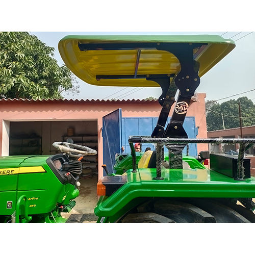 Green John Deere Tractor Fiber Hood