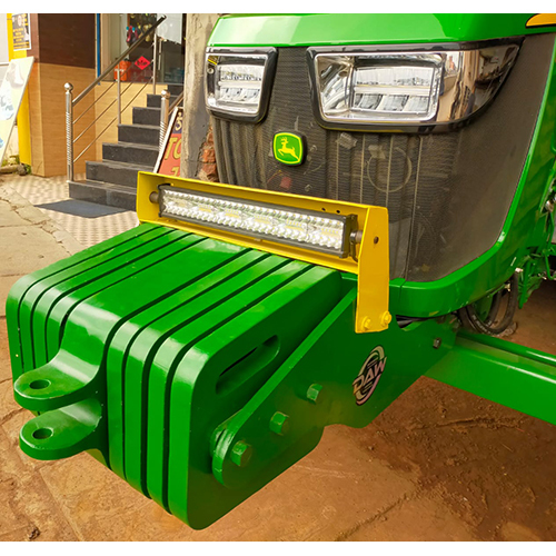 John Deere Tractor Front Weight - Rigid Green Weight, Different Sizes Available | Painted Surface Treatment, Warranty Included