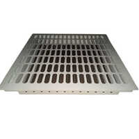 Floor Grill - Durable Aluminum, Portable Design | Adjustable Dampers For Industrial, Restaurant, Home, And Data Center Cooling Solutions