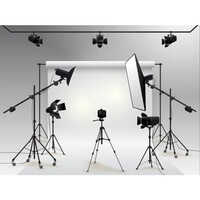 Commercial Studio Lights - Color: Black