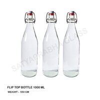 1000 ml glass water bottle