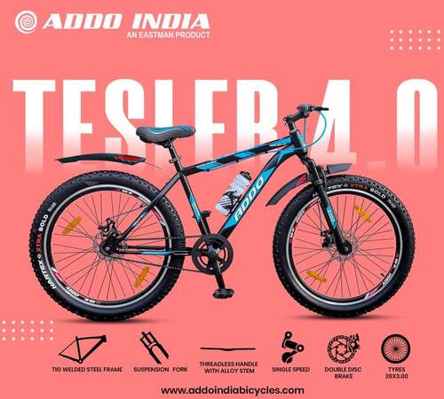26 TESLER T-4  F/SHOX D/DISC  TYRE -26X3.00