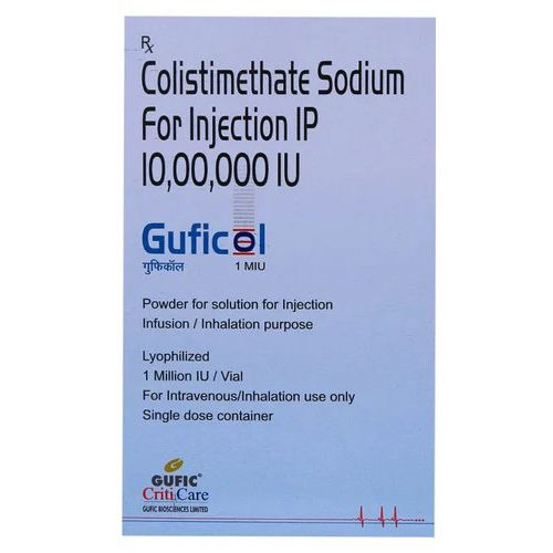 Colistimethate Sodium For Injection I.p 1000000