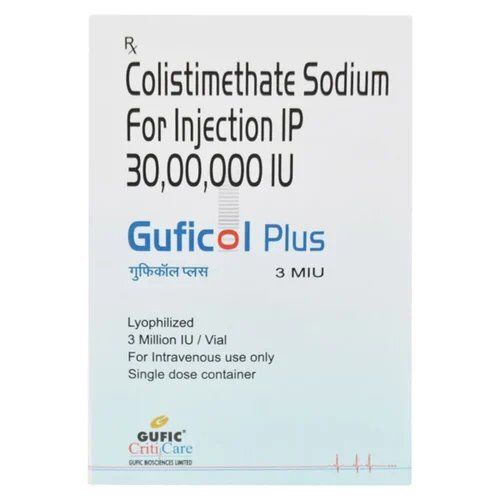 Colistimethate Sodium For Injection I.P 3000000 Keep In A Cool & Dry Place