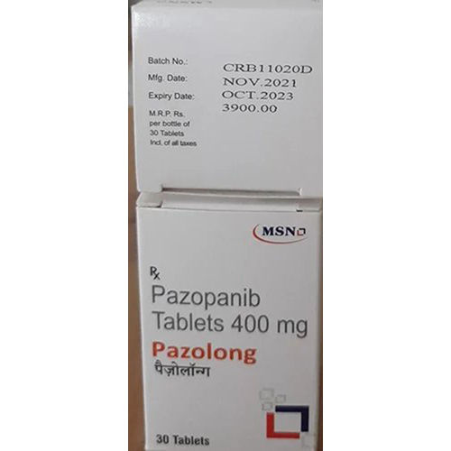 PAZOPANIB TABLETS 400MG PAZOLONG