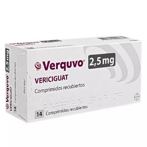 Verquvo (Vericiguat Tablets 2.5 Mg) Ingredients: Vericiguat