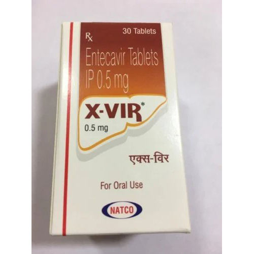 Xvir 0.5Mg Tablet Ingredients: Entecavir Is An 'Antiviral' Medicine Used In The Treatment Of Long Standing (Chonic) Hepatitis B Vir