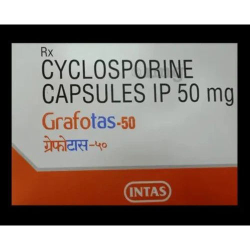 Grafotas 50mg Cyclosporine Capsules Keep In A Cool & Dry Place