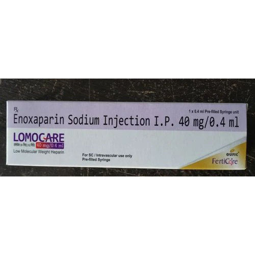 Enoxaparin Sodium Injection 40mg0.4 Ml Lomocare