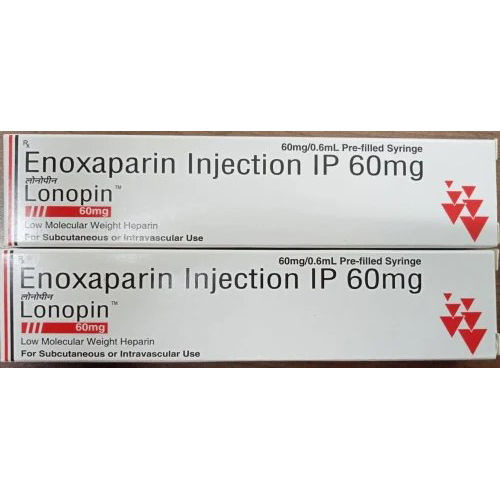 Lonopin 60 Mg Enoxaparin Injection Recommended For: Treatment And Prevention Of Blood Clots