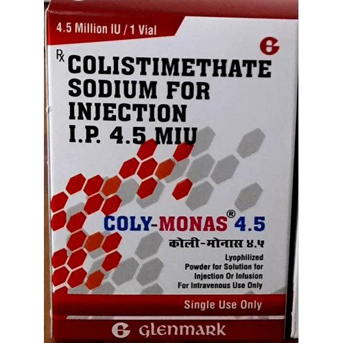 Colistimethate Sodium For Injection 4.5 MIU COLY-MONAS 4.5