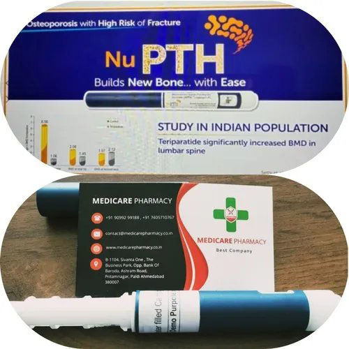 Nu Pth Teriparatide Injection Recommended For: To Treat Osteoporosis