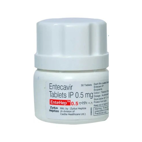 Entehep Entecavir Tablet - Dosage As Per Instructions | Keep in a Cool & Dry Place, Physician Directed Usage