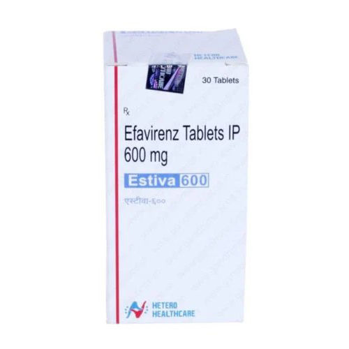 Estiva Efavirenz 600Mg Tablet Expiration Date: 36 Months