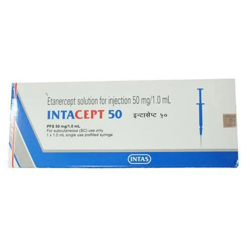 Etanercept Intacept 50Mg Injection Recommended For: Juvenile Idiopathic Arthritis