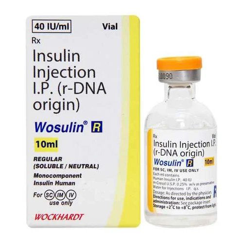 WOSULIN R 40 I.U.ML 10ML