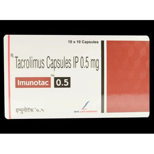 Imunotac 05 TACROLIMUS 0.5Mg Capsules