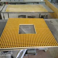 Frp Tree Guard Grating - 1220mm X 3660mm Square | Industrial, Domestic, And Residential Application
