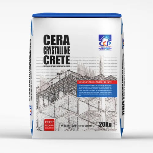 Cera Crystalline Crete Waterproofing System Application: Industrial