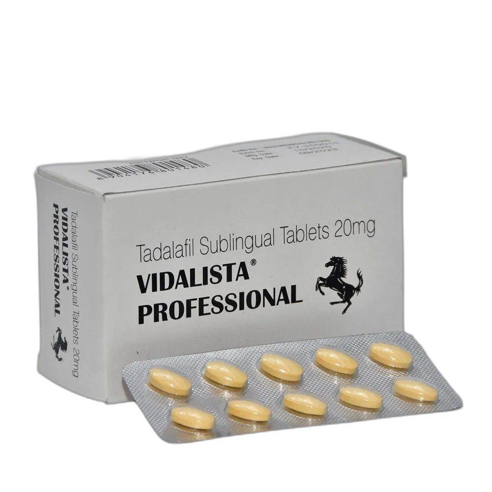 Vida lista Professional 20mg Tablets