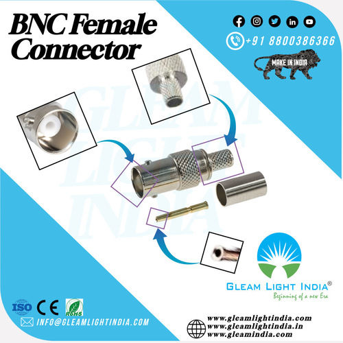 Bnc Female Connector Application: Rf Cable