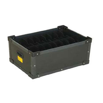 Black Pp Corrugated Box Application: Industrial