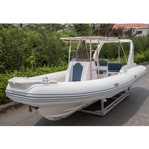 Liya 7.5m rib speed inflatable boat with outboard motor