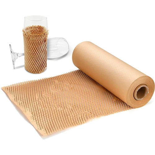 Kraft Paper Bubble Wrap Roll