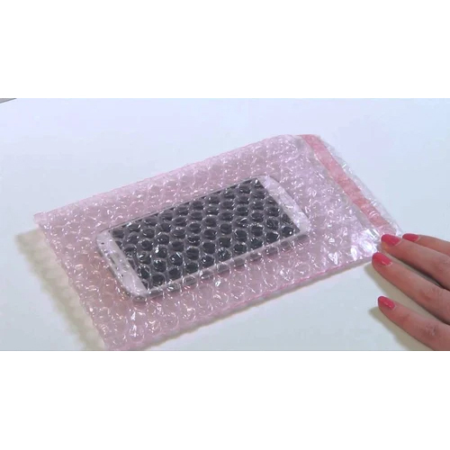 Pink Anti Static Bubble Bags