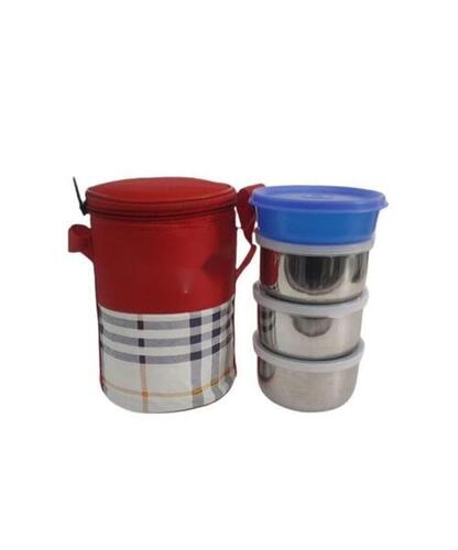 4 container- Stainless Steel lunch box with insulated bag