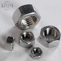 Silver Hastelloy Monel Nickel Alloy Nuts