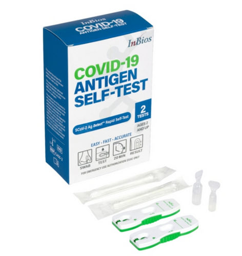 SCoV-2 Ag Detect Rapid Self-Test kit