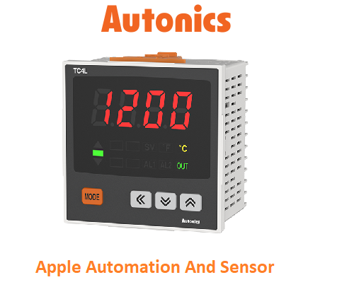 Autonics Tc4l-n4n Temperature Controller - 4-digit 7-segment Led Display, On/off & Pid Control, Thermocouple Input With 100-240vac Power Supply, Ideal For Industrial Automation