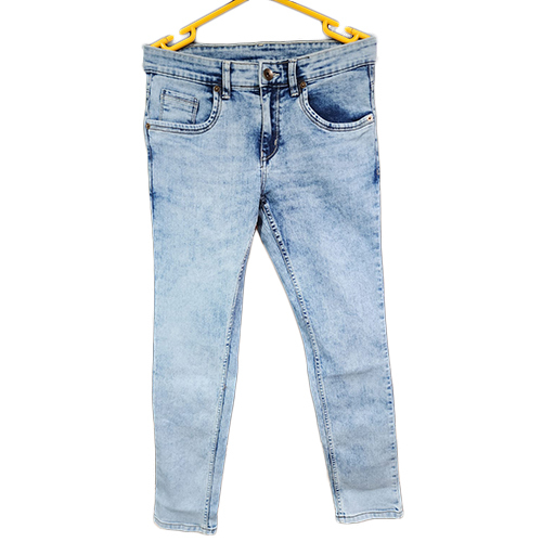 Washable Vg-T-11-C Poly Cotton Strechable Jeans