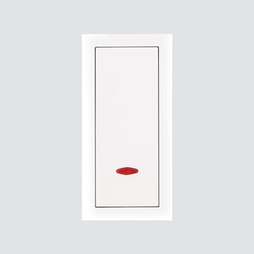16A 1 Way Flat Switch With Indicator