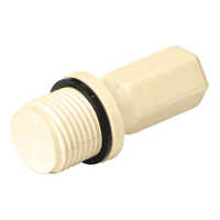 Cpvc End Plug - Pvc Material, 1/2 Inch Thickness, Ivory Color | 10-year Warranty, Secure And Reliable Seal