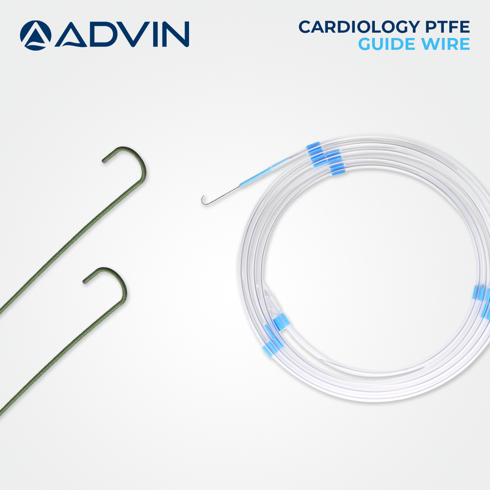 Manual Cardiology Ptfe Guide Wire