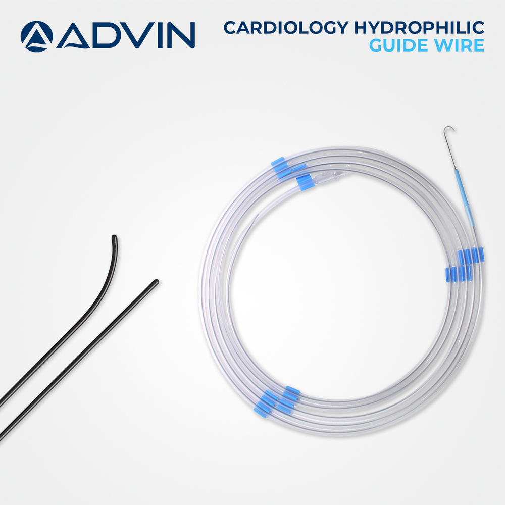 Manual Cardiology Hydrophilic Guide Wire
